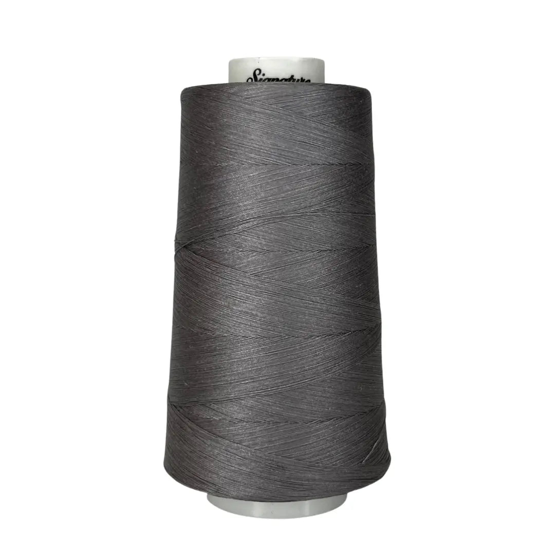 704 Grey Signature Cotton Thread - Linda's Electric Quilters