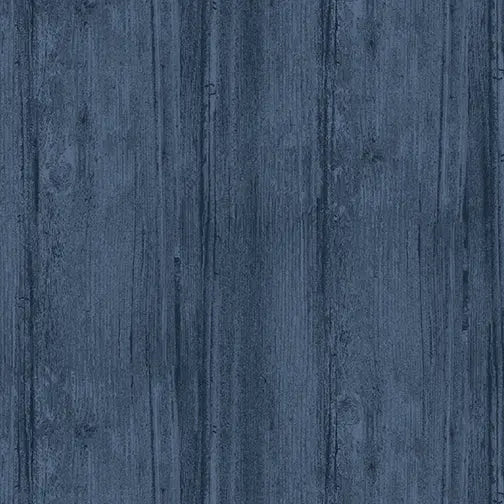 Blue Washed Wood Flannel Wideback Fabric Per Yard Benartex Inc