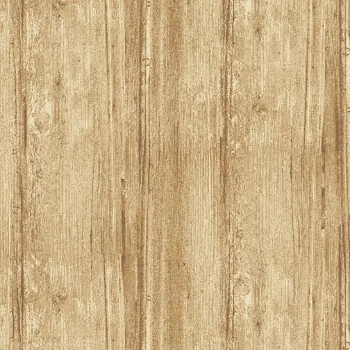 Natural Washed Wood Flannel Wideback Fabric Per Yard Benartex Inc