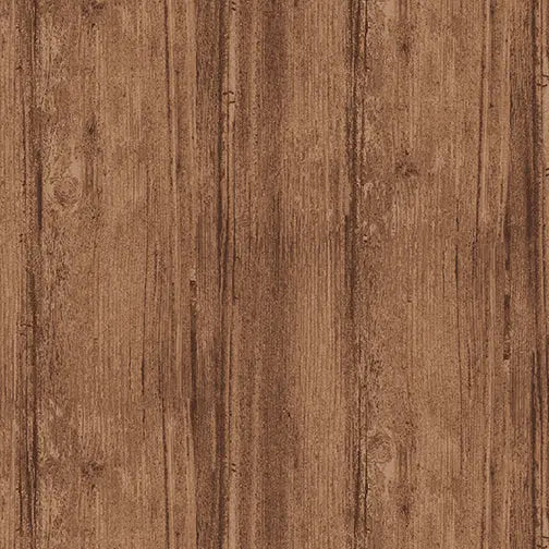 Brown Nutmeg Washed Wood Flannel Wideback Fabric Per Yard Benartex Inc