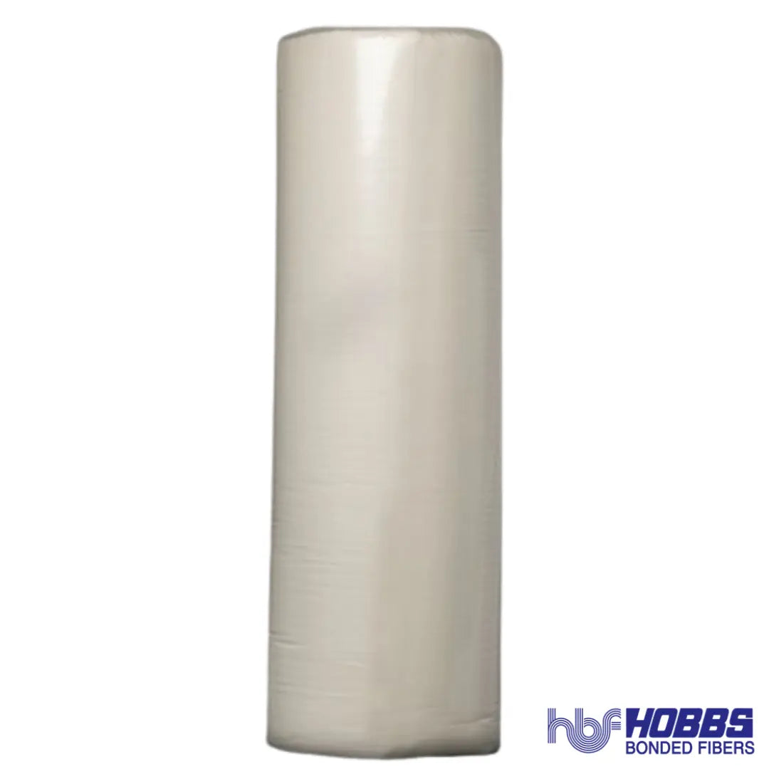Hobbs 80/20 Cotton Poly Batting Roll. 120" wide by 30 yards.