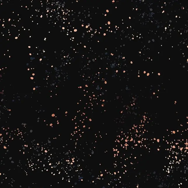 Black Speckled Cotton Wideback Fabric Per Yard Moda Fabrics & Supplies