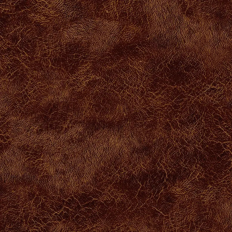 Brown Leather Crackles Cotton Wideback Fabric Per Yard - Linda's Electric Quilters
