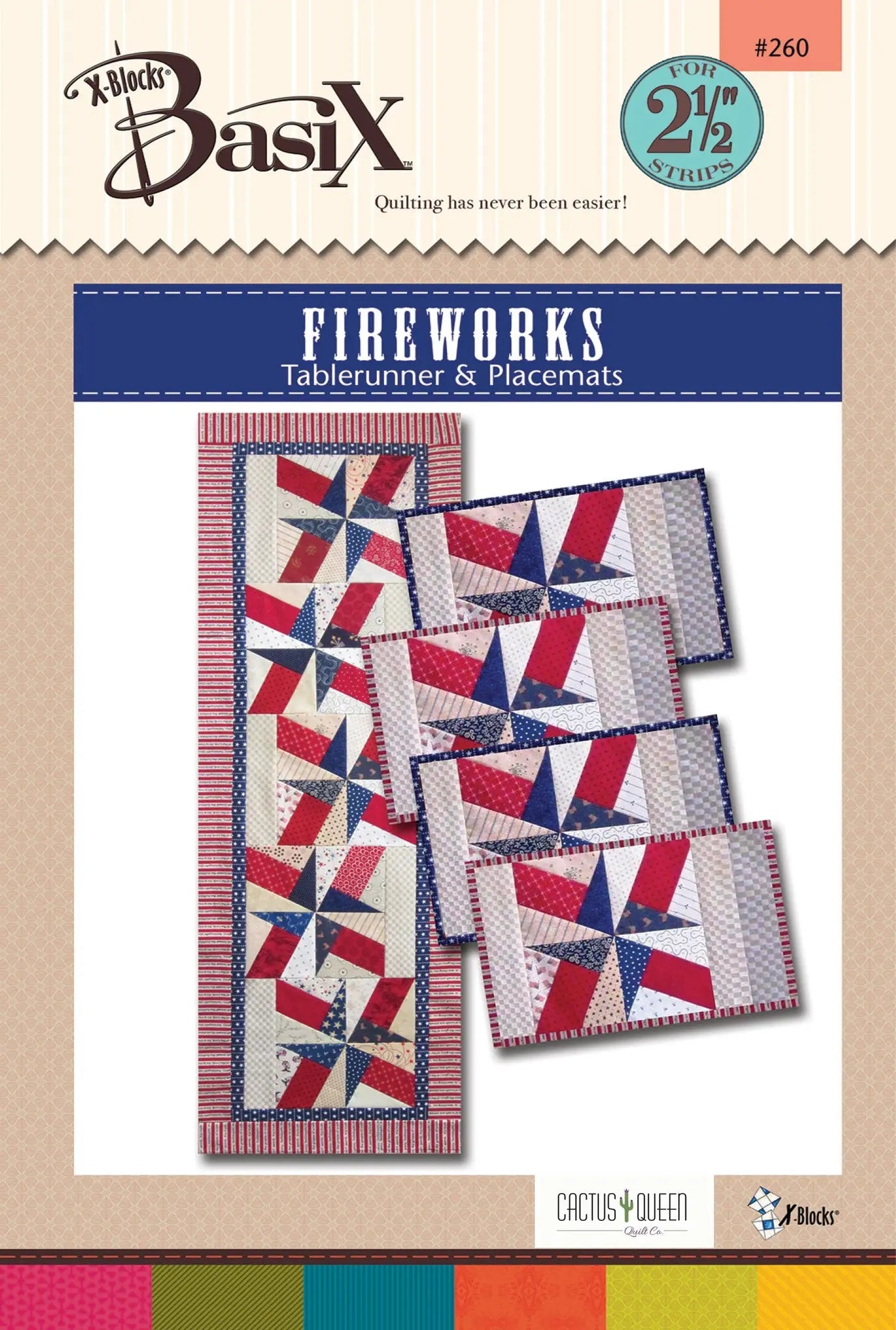 BasiX Fireworks Pattern - Linda's Electric Quilters