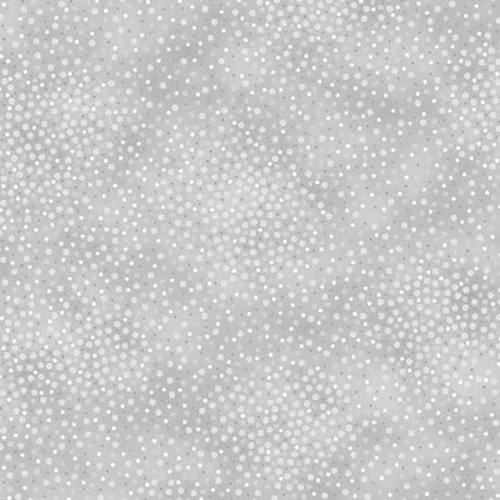 Grey Spotsy Wideback Cotton Fabric per yard