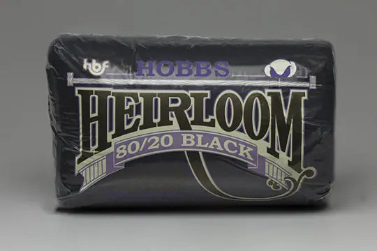 Hobbs Heirloom Black 80/20 Batting Package - Linda's Electric Quilters