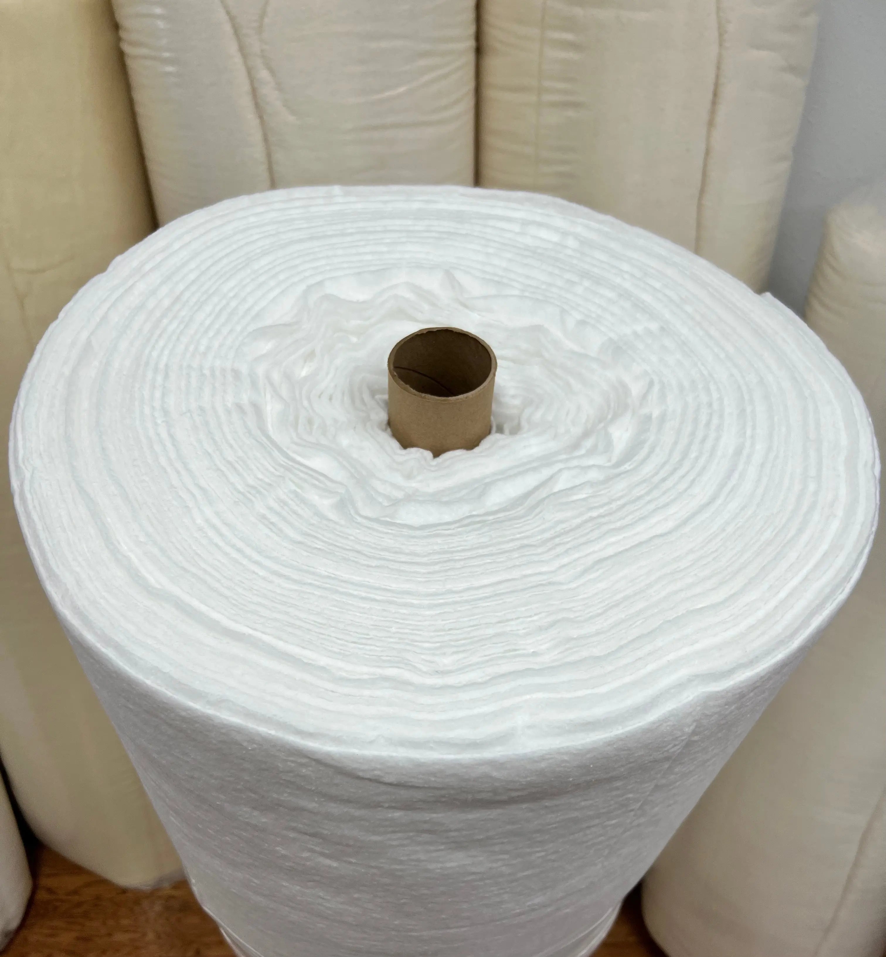 Hobbs Heirloom Bleached 80/20 108" Wide Batting Roll - 30 Yards - Linda's Electric Quilters