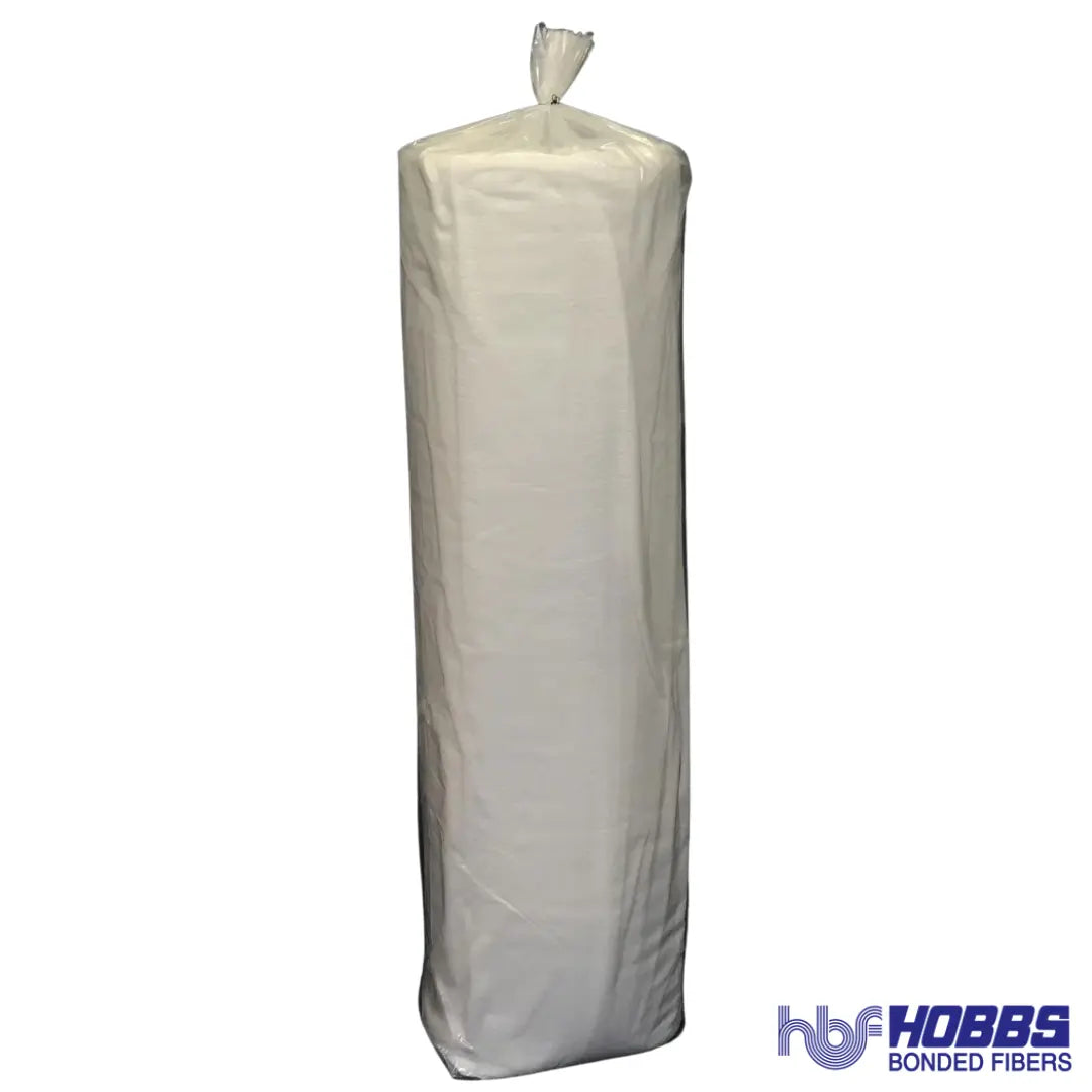 Lindas Choice 25 Yard Batting Roll. 100% Bleached White Cotton with Scrim Batting Roll.