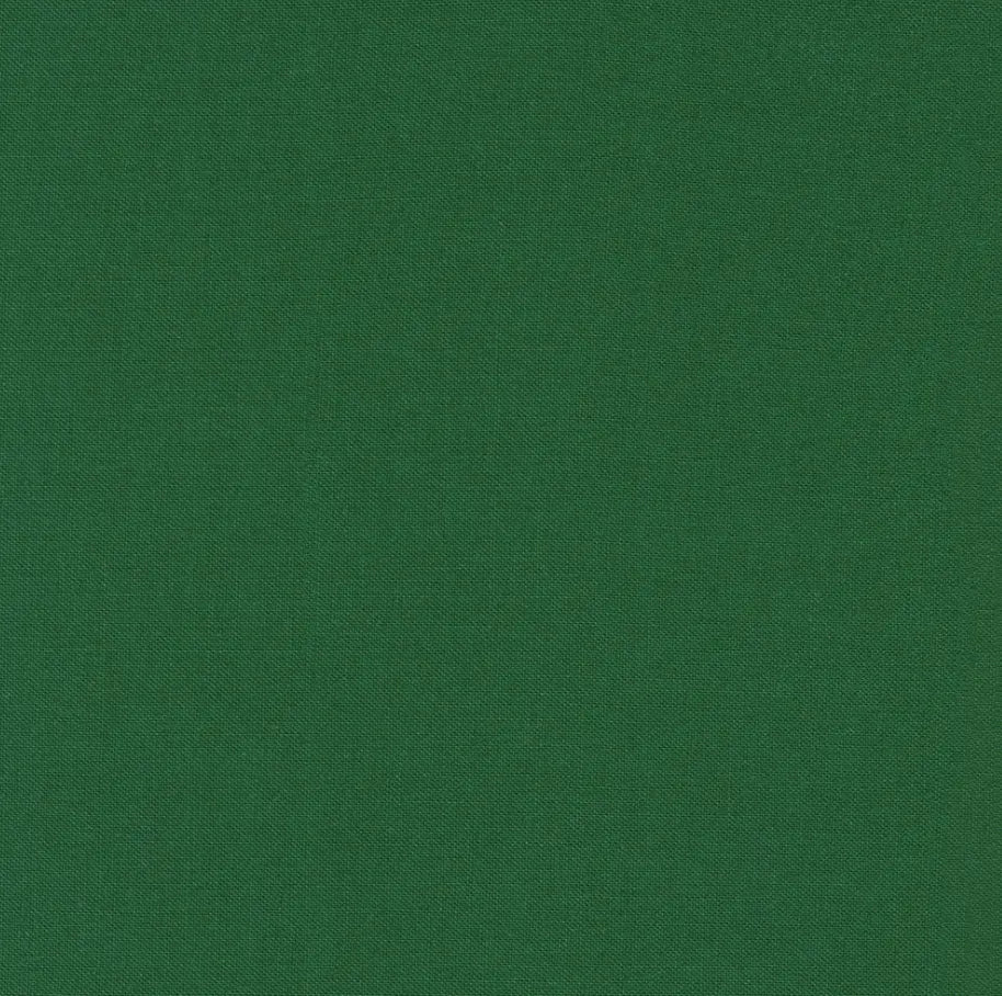 Green Kona Cotton Pesto Wideback Fabric per yard 