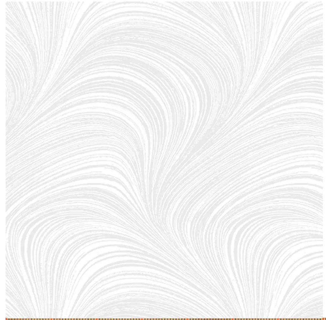 White Wave Texture Flannel Wideback Fabric Per Yard Benartex