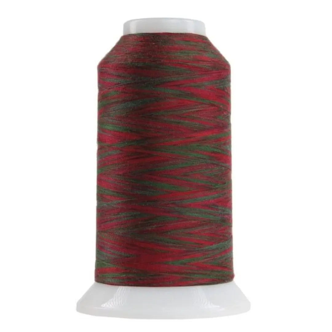 9050 Holly Berry Omni Variegated Polyester Thread - Linda's Electric Quilters