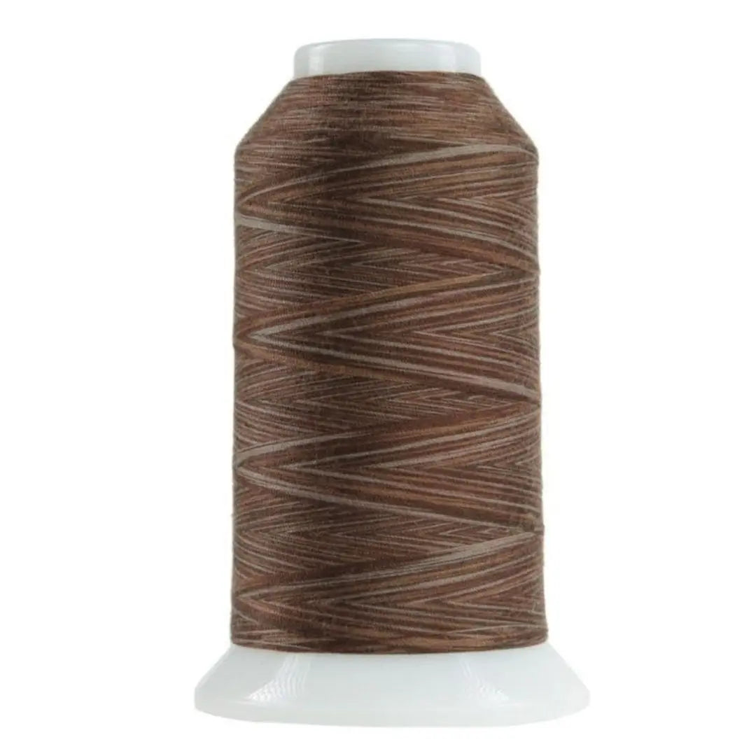 9081 Chocolate Omni Variegated Polyester Thread - Linda's Electric Quilters