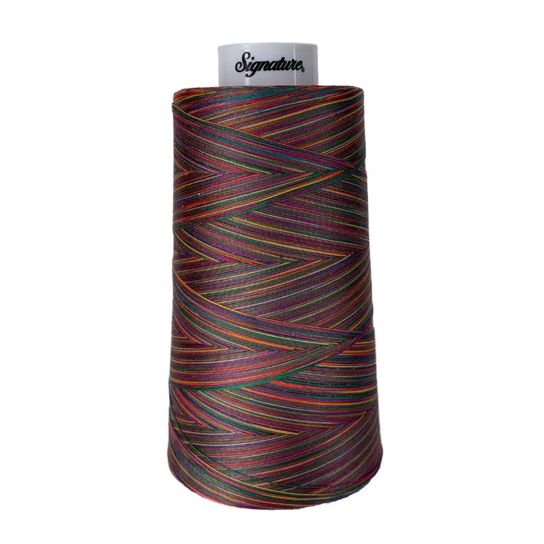 M11 Tiedye Signature Cotton Variegated Thread - Linda's Electric Quilters