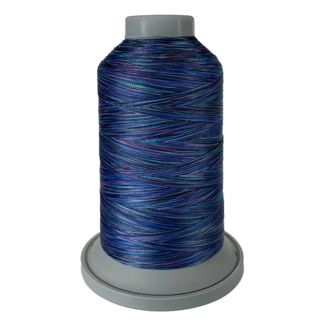 60286 Aquarium Affinity Variegated Polyester Thread - Linda's Electric