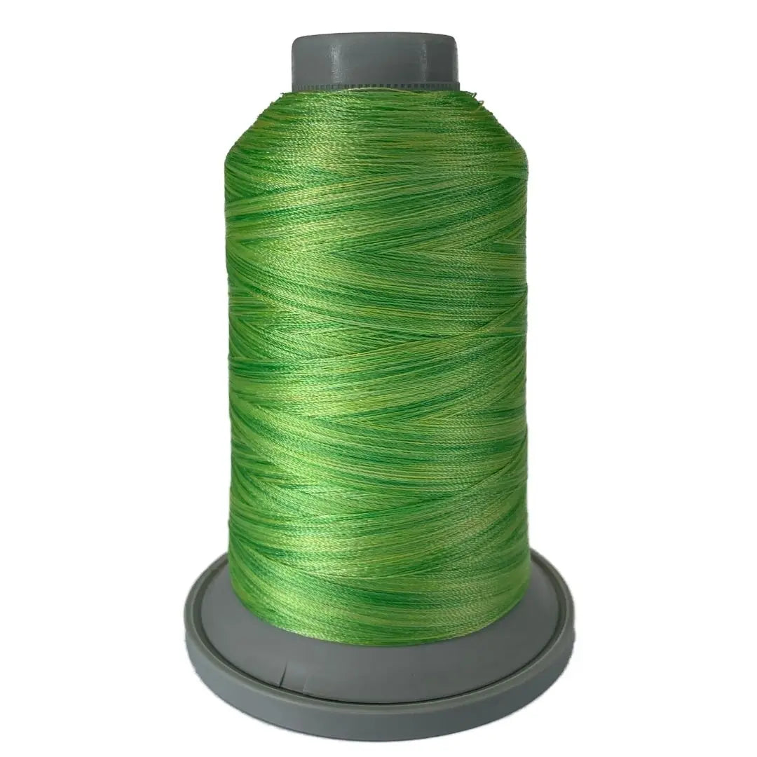 60290 Chartreuse Affinity Variegated Polyester Thread - Linda's Electric Quilters