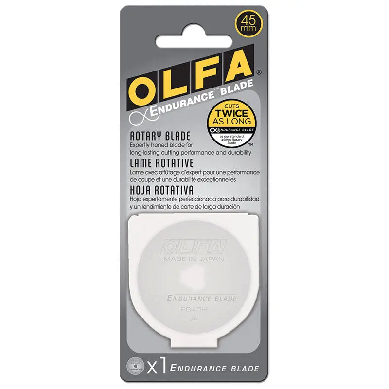 Olfa Endurance Blade 45mm for Rotary Cutter - Linda's Electric Quilters