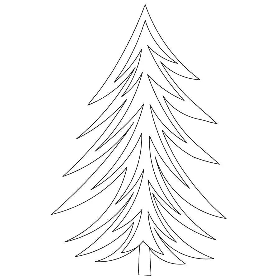 Pine Tree Block - Linda's Electric Quilters