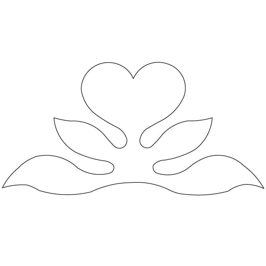 Heart Bloom Triangle