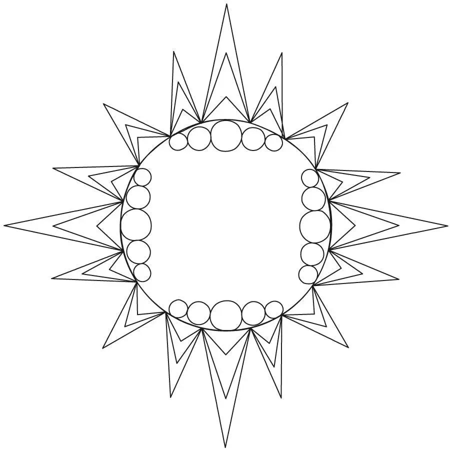 Southwest Sun Block - Linda's Electric Quilters