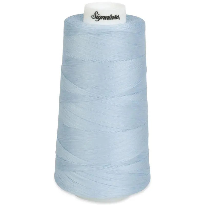 406 Iced Blue Signature Cotton Thread - Linda's Electric Quilters