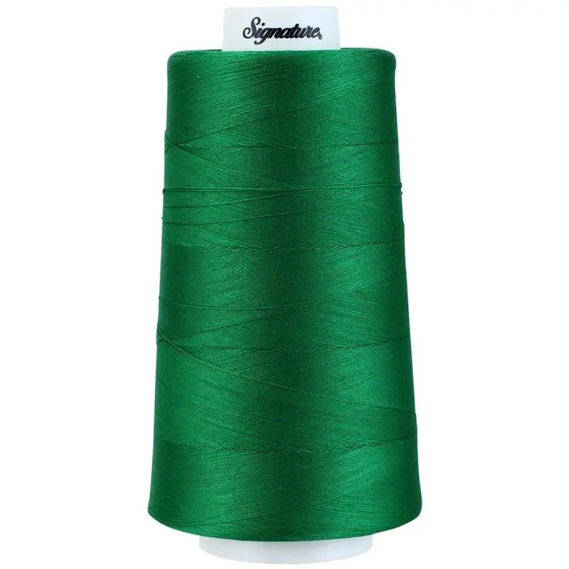 535 Bright Kelly Signature Cotton Thread - Linda's Electric Quilters