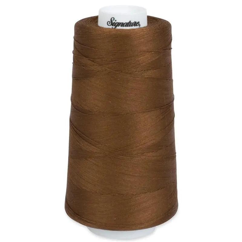 591 Spiced Tea Signature Cotton Thread - Linda's Electric Quilters