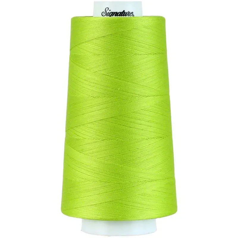 F104 Lime Splash Signature Cotton Thread - Linda's Electric Quilters