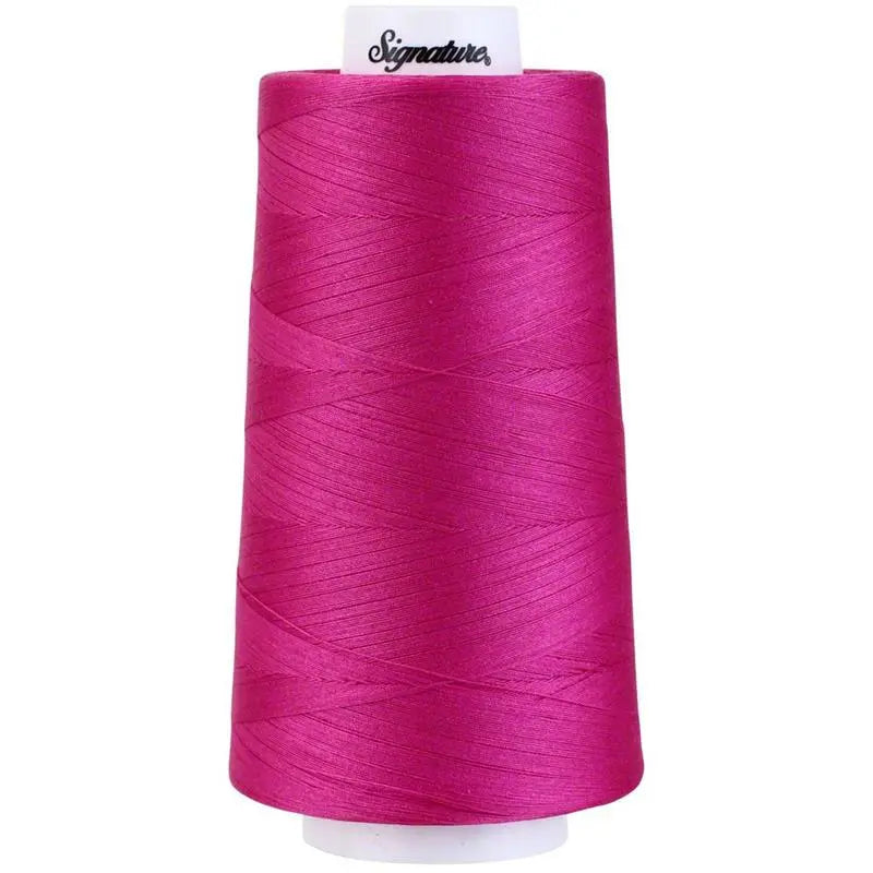 F107 Hot Pink Signature Cotton Thread - Linda's Electric Quilters